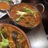 Potato curry  at My Delhi Indian Street Food in Newcastle Upon Tyne
