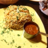 Jackfruit biryani at My Delhi Indian Street Food in Newcastle Upon Tyne