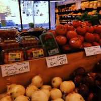 Produce Section at Thyme and Season in Hamden