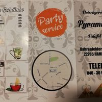 Flyer - Adresse, Telefonnummer... at Pyramides in Hamburg