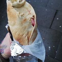 019 Falafel mit Aubergine 3,00€ at Pyramides in Hamburg