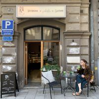 Store front  at Eat Your Garden in Stockholm