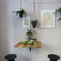 Coffee break  at Eat Your Garden in Stockholm