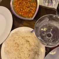 chickpeas with rice  at Noori's in Nice