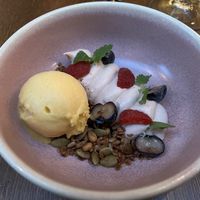 Dessert  at Ragu in Helsinki