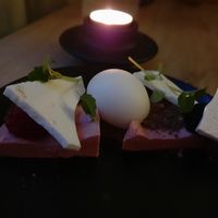 desert from tasting menue at Ragu in Helsinki