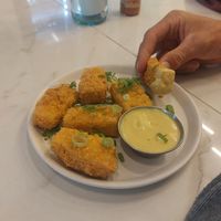Tofu nuggets at Moonrise Comida Vegana in Guatemala City