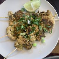 Skewers 😍  at Moonrise Comida Vegana in Guatemala City