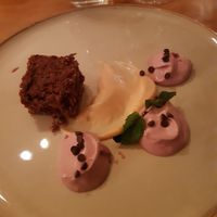 Dessert at De Levensboom in Hasselt