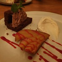 Dessert at De Levensboom in Hasselt