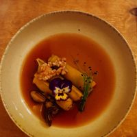 Canneloni van butternut als tussengerecht at De Levensboom in Hasselt