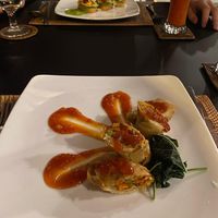 Spring roll  at BeingSattvaa in Ubud