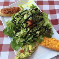 Trio of Bruschetta at Fuchshof Restaurant und Sportsbar in Ludwigsburg