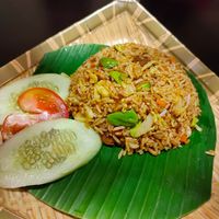 Sambal Sauce with Petai Fried Rice at Coco Veggie Nonya Cuisine 椰素林 in Central Singapore