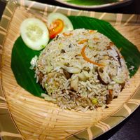  Mixed Mushroom Fried Rice at Coco Veggie Nonya Cuisine 椰素林 in Central Singapore