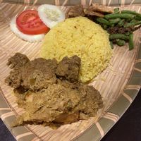 Rendang rice   at Coco Veggie Nonya Cuisine 椰素林 in Central Singapore
