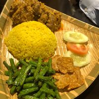 Rendang .   The long beans are delicious.  I could eat them with rice as a main.  at Coco Veggie Nonya Cuisine 椰素林 in Central Singapore