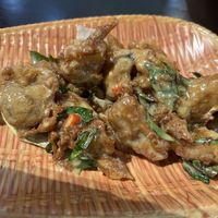 Fried monkey head mushroom butter  at Coco Veggie Nonya Cuisine 椰素林 in Central Singapore