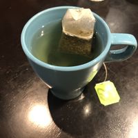 Live-saving green tea!   at Coco Veggie Nonya Cuisine 椰素林 in Central Singapore