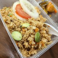 Petai Fried Rice ~ 10/9/24 at Coco Veggie Nonya Cuisine 椰素林 in Central Singapore