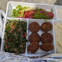 Platte at Le Falafel in Bordeaux