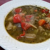 soup at El Gamal in Taos