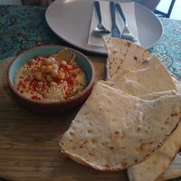 Hummus at Limoo Café in Hamilton