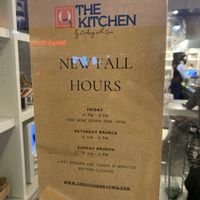 Hours   at The Kitchen in Detroit