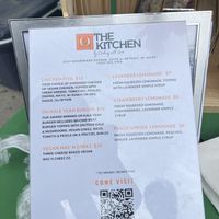 Menu   at The Kitchen in Detroit