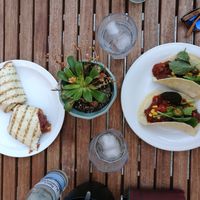 Burrito and tacos - vegan of course :) at La Bamba in Esbjerg