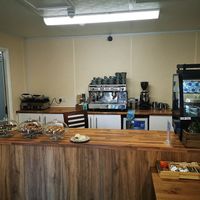 Counter at Peacock Cafe in Stanmore