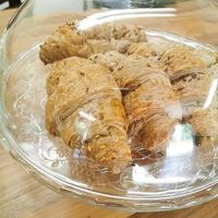 Lovely vegan croissants  at Peacock Cafe in Stanmore