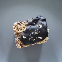 Date slice at Peacock Cafe in Stanmore