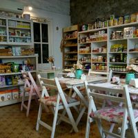 Sells some vegan products also. at Deli de las Rosas in Colonia Del Sacramento