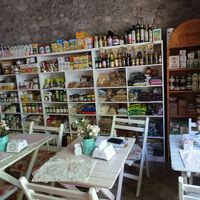 Large selection of organic, vegan and raw ingredients. at Deli de las Rosas in Colonia Del Sacramento
