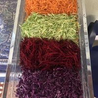 Salad at Asharam Gad in Fortaleza