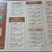 Menu at Five Chutneys in Arusha