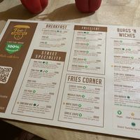 Menu part 1 at Five Chutneys in Arusha