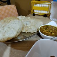 One of the best chickpea curries I've had! at Five Chutneys in Arusha