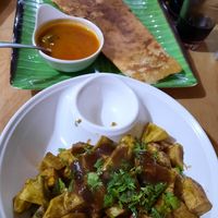 Chaad and Dosa at Five Chutneys in Arusha