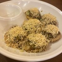 Sev Puri  at Five Chutneys in Arusha