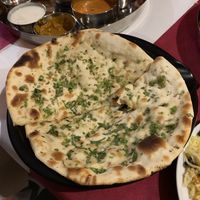 Chili Coriander Naan at Sri Annapurna in Barcelona