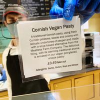 Proudly vegan! at Lenny's of Rochester in Rochester