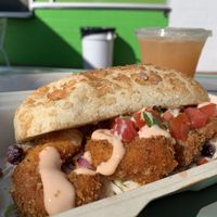   at Vegan Mob in Oakland