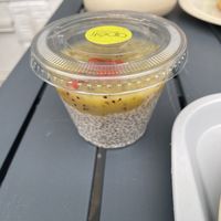 Chia pudding with kiwi 🥝   at apeti - Ségur in Paris