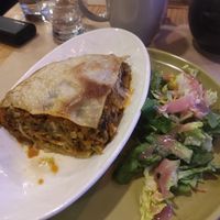 Vegan lasagna at apeti - Ségur in Paris