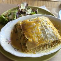 Lentil lasagna  at apeti - Ségur in Paris