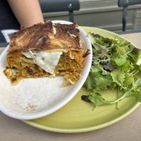 vegan lasagna   at apeti - Ségur in Paris