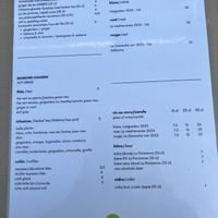 Menu  at apeti - Ségur in Paris