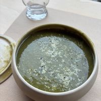 Leek & potato soupp  at apeti - Ségur in Paris